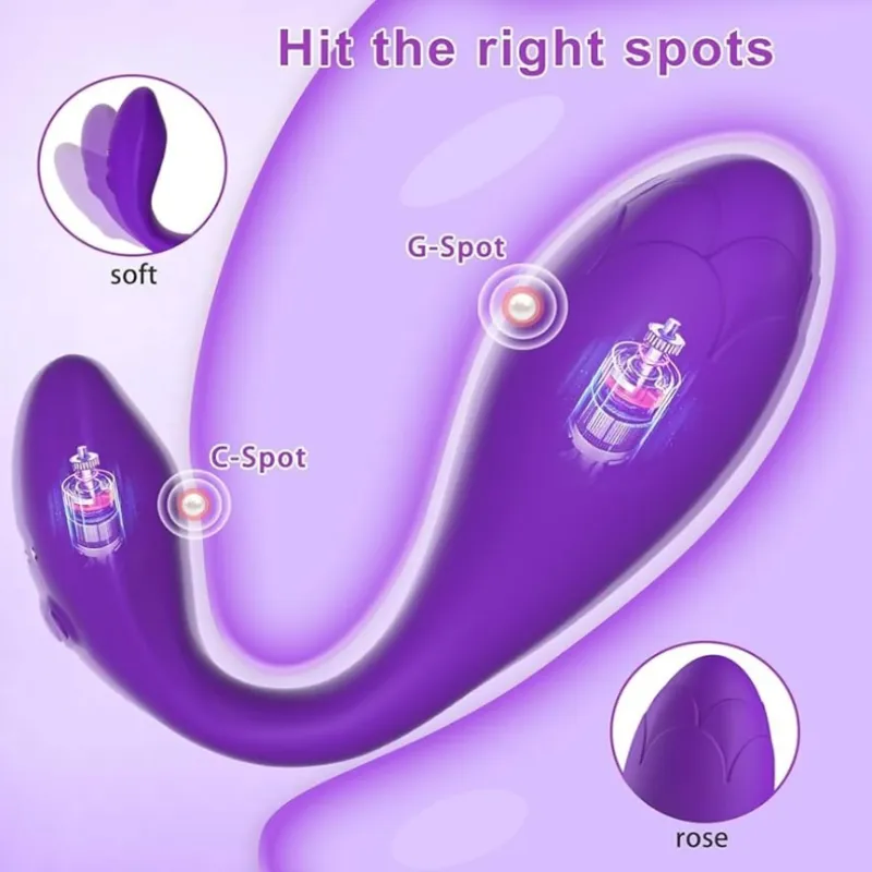 Huevo Vibrador Morado