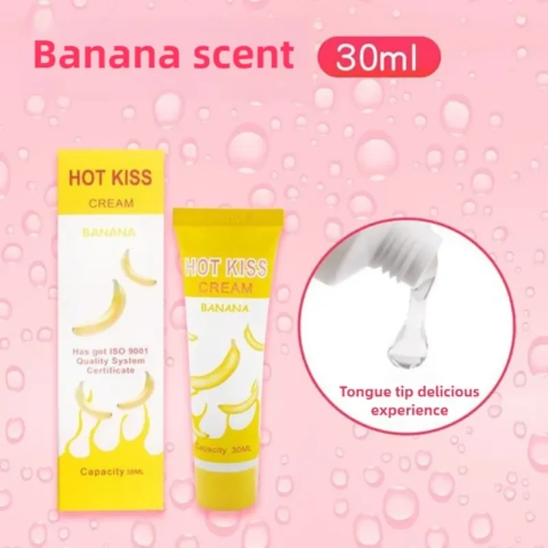 Lubricante de Banana Hot Kiss
