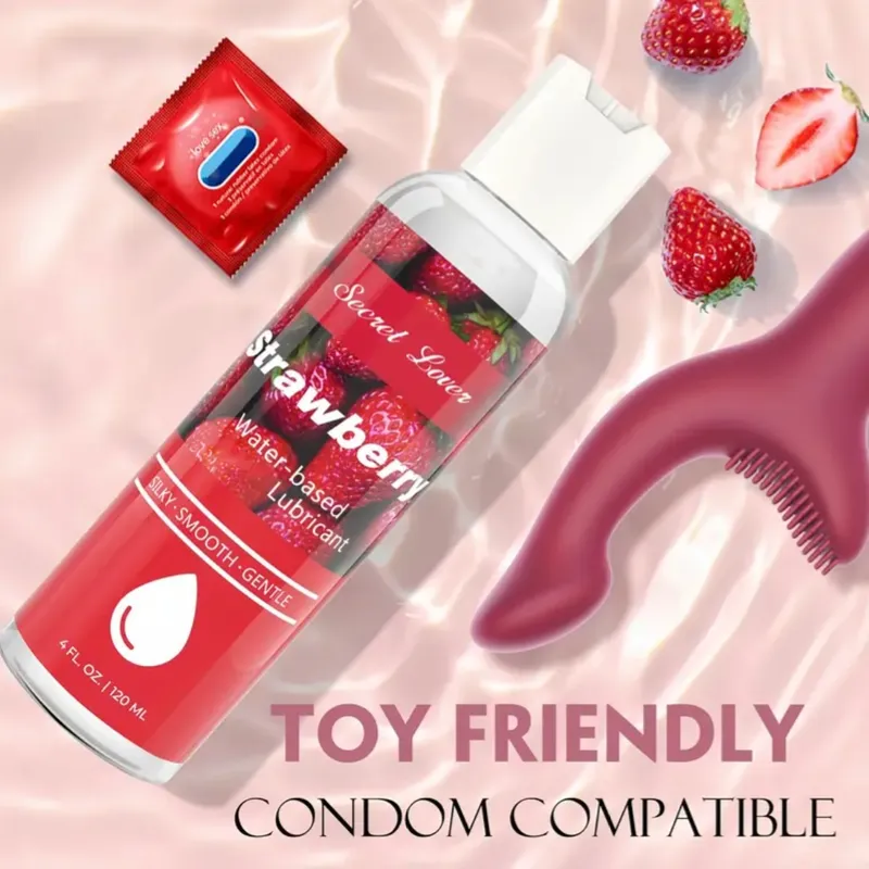 Lubricante Sabor a Fresa 120ml