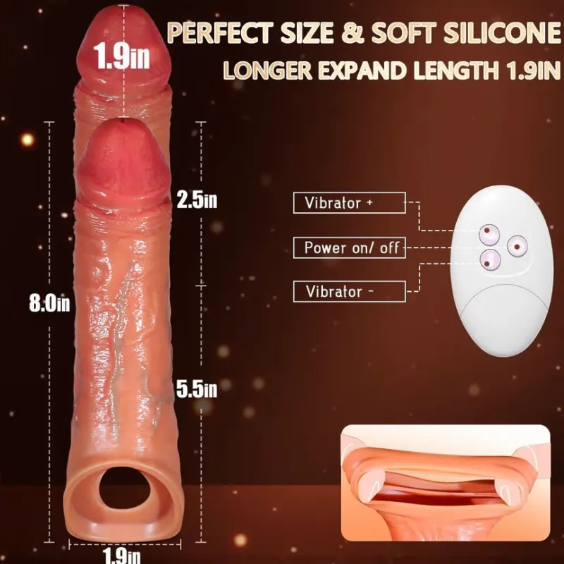 Manga para el Pene Vibradora