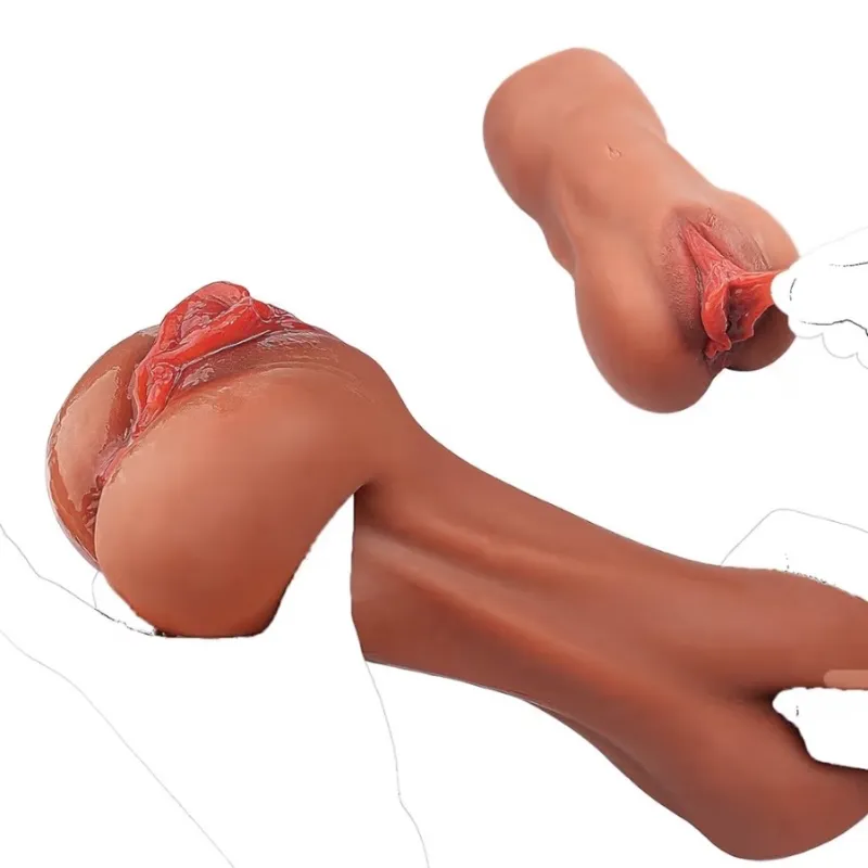Masturbador Masculino 3D 2 en 1