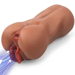 Masturbador Masculino 3D 2 en 1