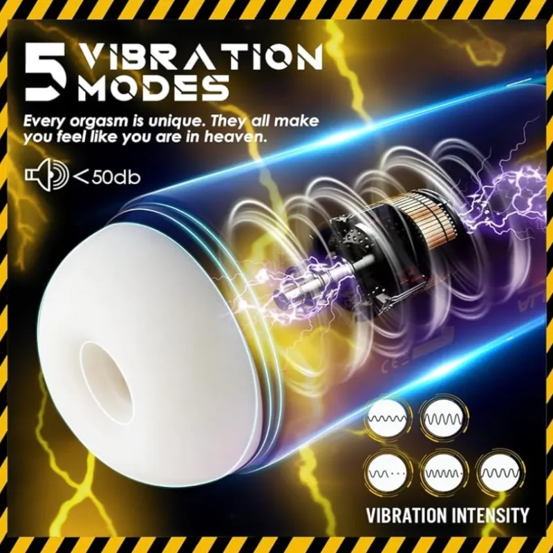 Masturbador Vibrador Masculino