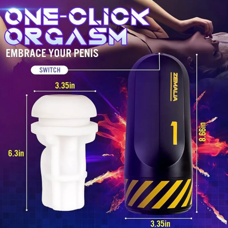 Masturbador Vibrador Masculino