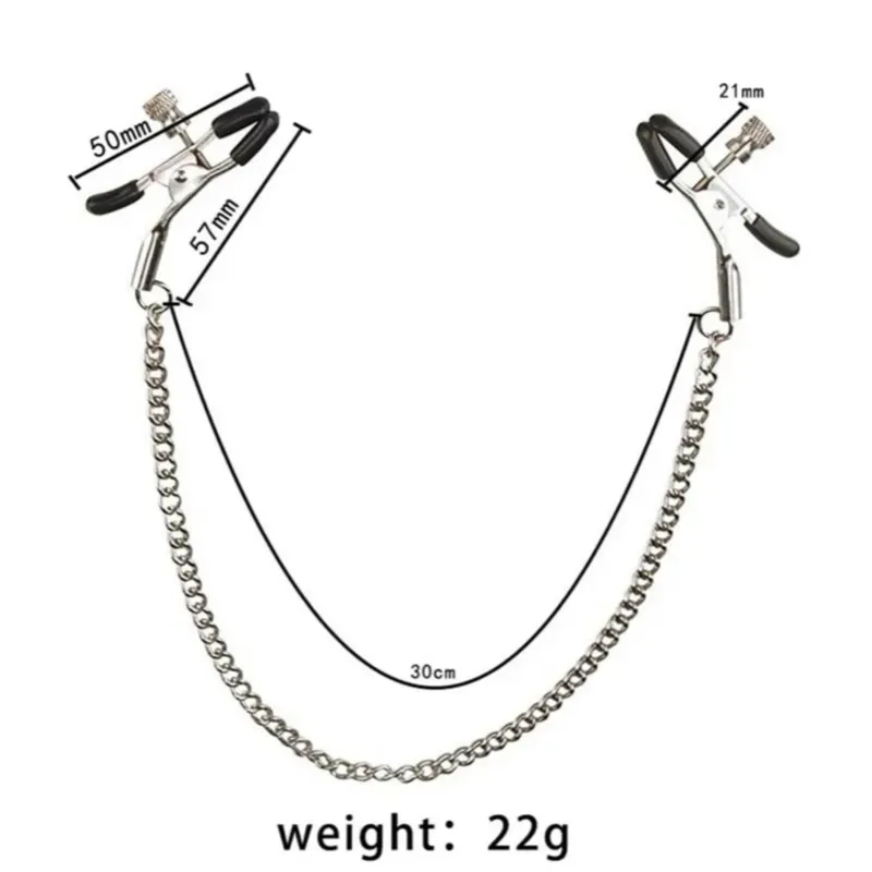 Pinzas para Pezones con Cadena