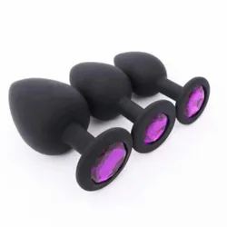 Plug Anal de Silicona Talla-M