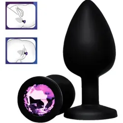 Plug Anal de Silicona Talla-S