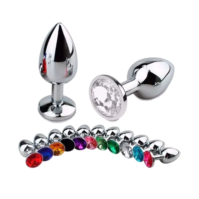 Plug Anal Metálico Redondo (Talla L)