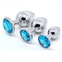 Plug Anal Metálico Redondo Talla M