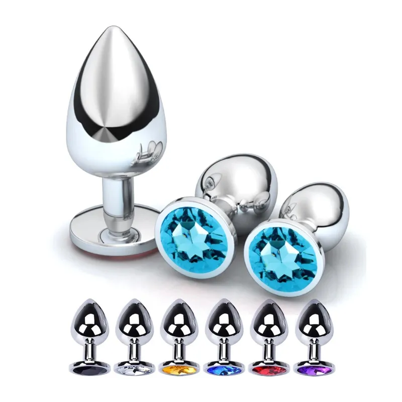 Plug Anal Metálico Redondo (Talla S)