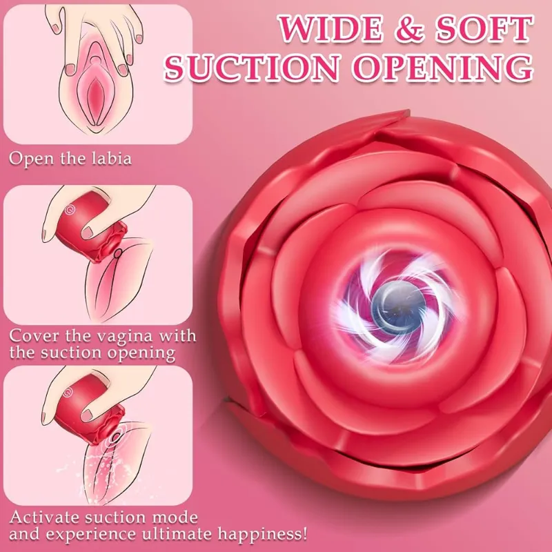 Rosa Succionador de Clítoris