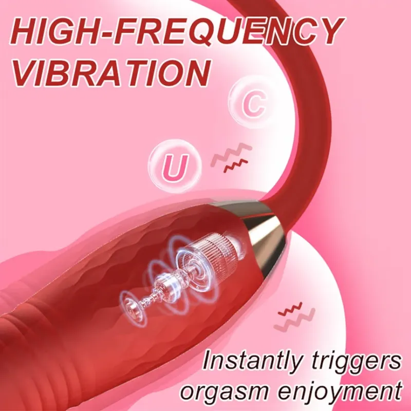 Rosa Vibradora Lamedora 3 en 1