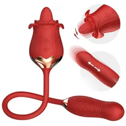 Rosa Vibradora Lamedora 3 en 1