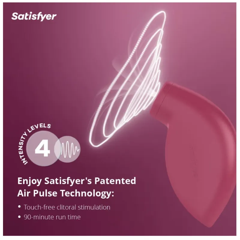 Satisfyer Succionador de Clítoris Magenta
