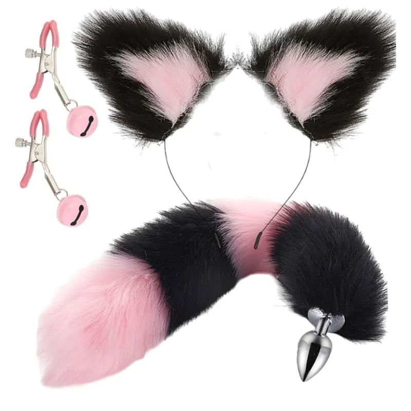 Set de Cosplay Negro y Rosa