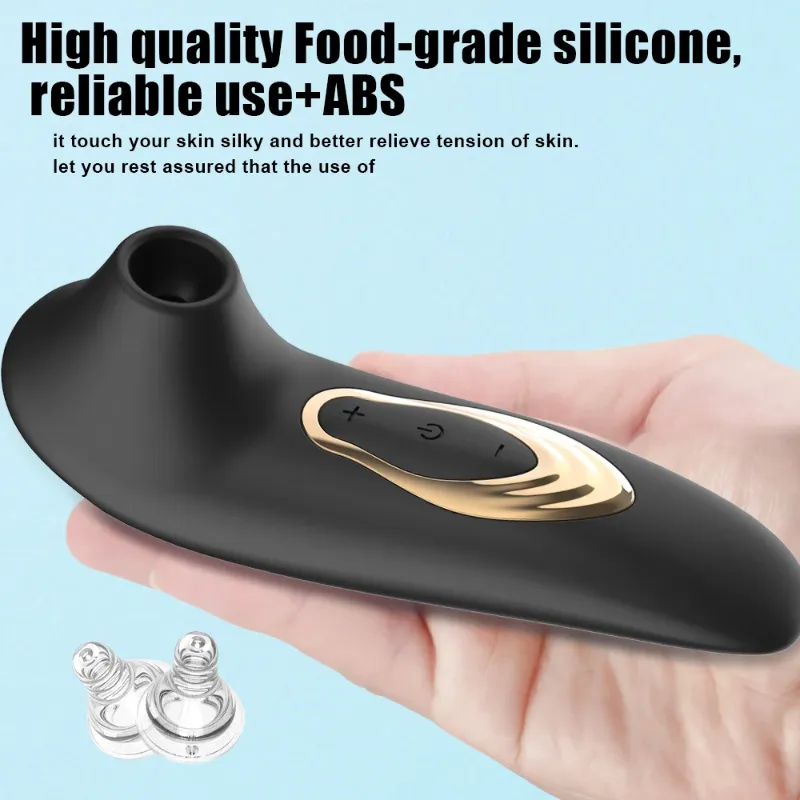 Succionador de Clítoris Negro