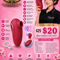 Succionador de Clítoris Pleasetoy