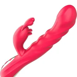 Vibrador Conejito Telescópico 3 en 1