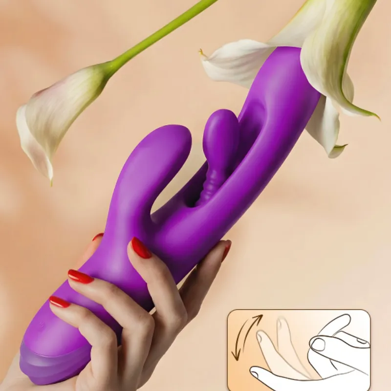 Vibrador Conejo con Dedo