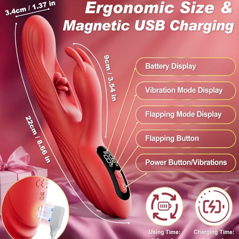Vibrador Conejo de Pto G 3 en 1