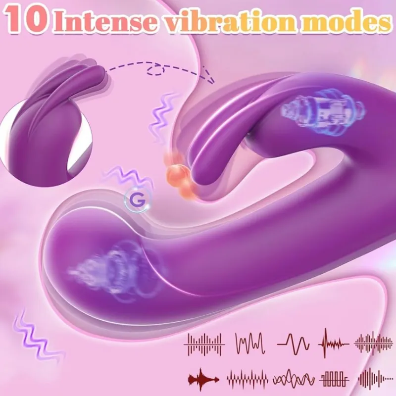 Vibrador Consolador de Pto G