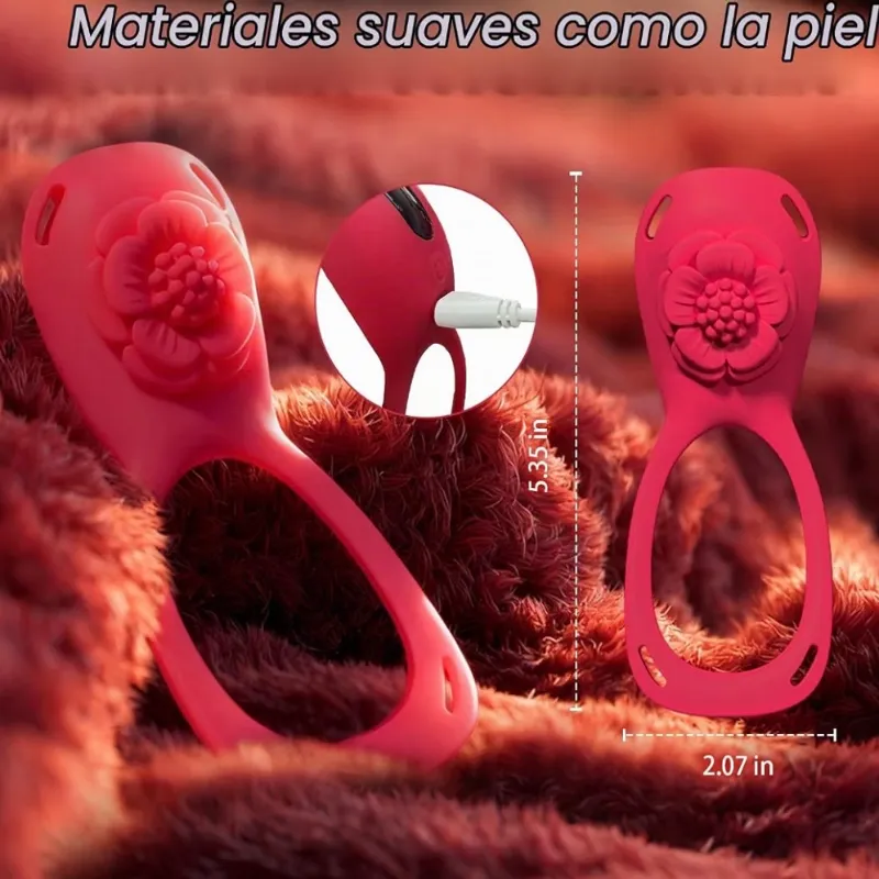 Vibrador de Bragas con Agujero para Penetración