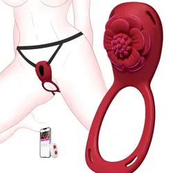 Vibrador de Bragas con Agujero para Penetración