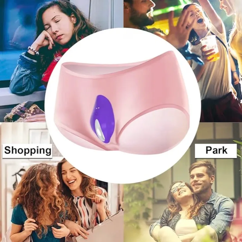 Vibrador de Bragas con Mando