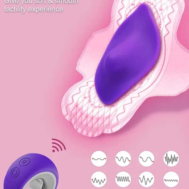 Vibrador de Bragas con Mando