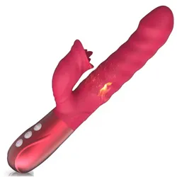 Vibrador de Calefacción con Lengua