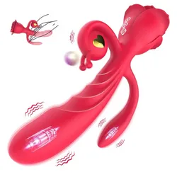 Vibrador de Caracoles y Rosa