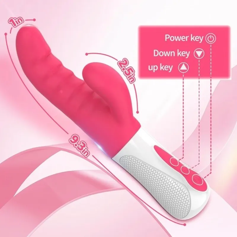 Vibrador de Conejo 2 en 1