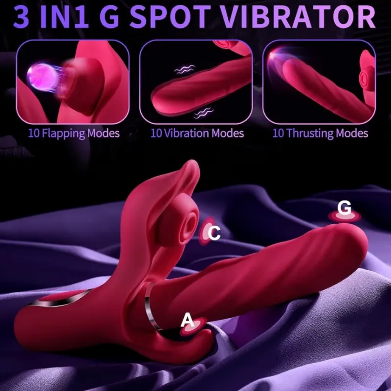 Vibrador de Conejo Sucker G Spot