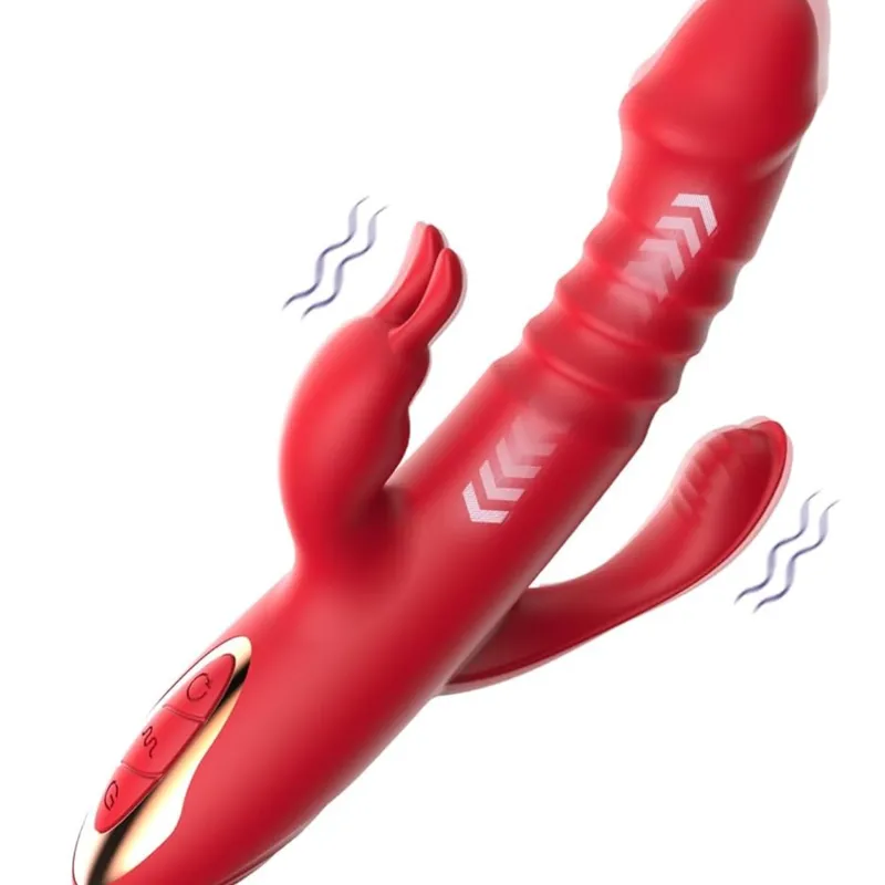 Vibrador de Empuje 3 en 1