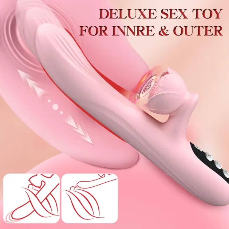 Vibrador de Flor Pink