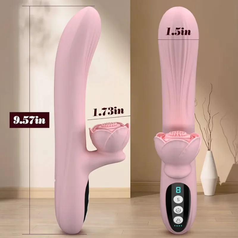 Vibrador de Flor Pink