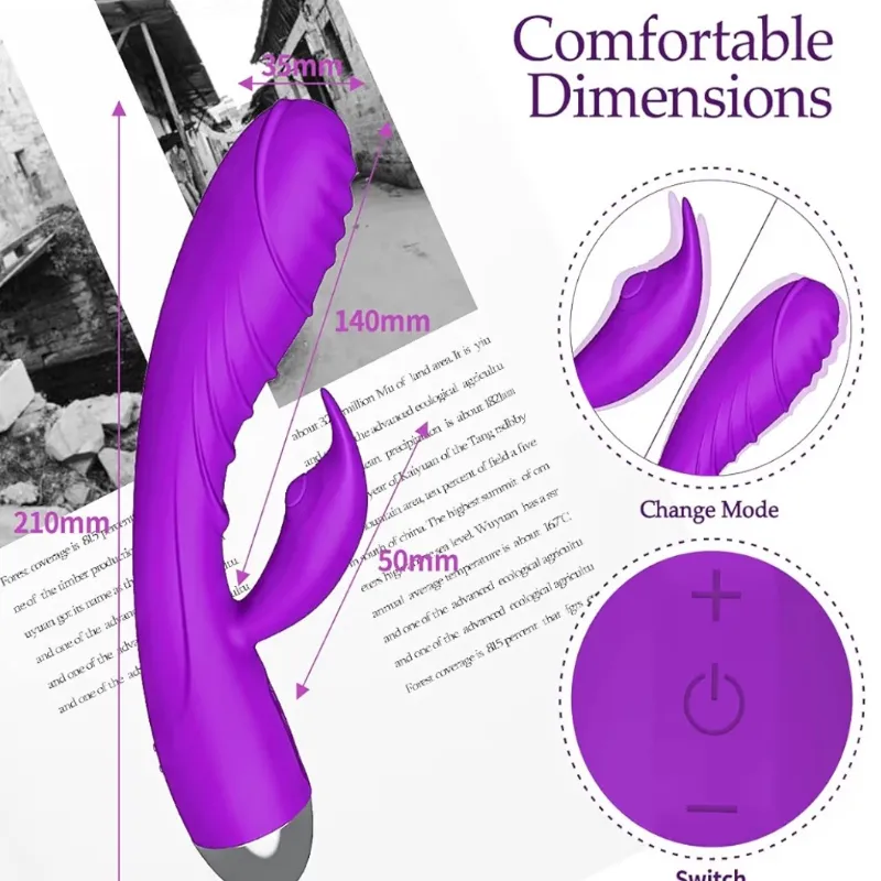 Vibrador de Onda con Calefacción