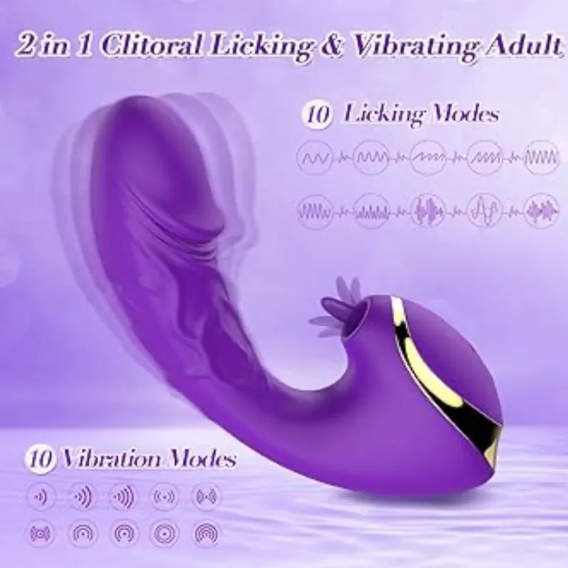 Vibrador de Pto G 2 en 1
