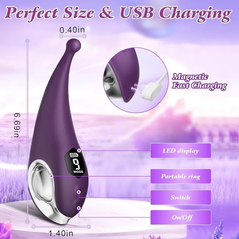 Vibrador de Punto G de Clítoris