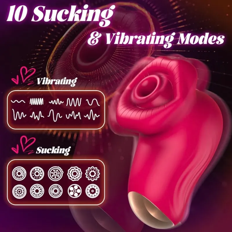 Vibrador de Succión de Boca