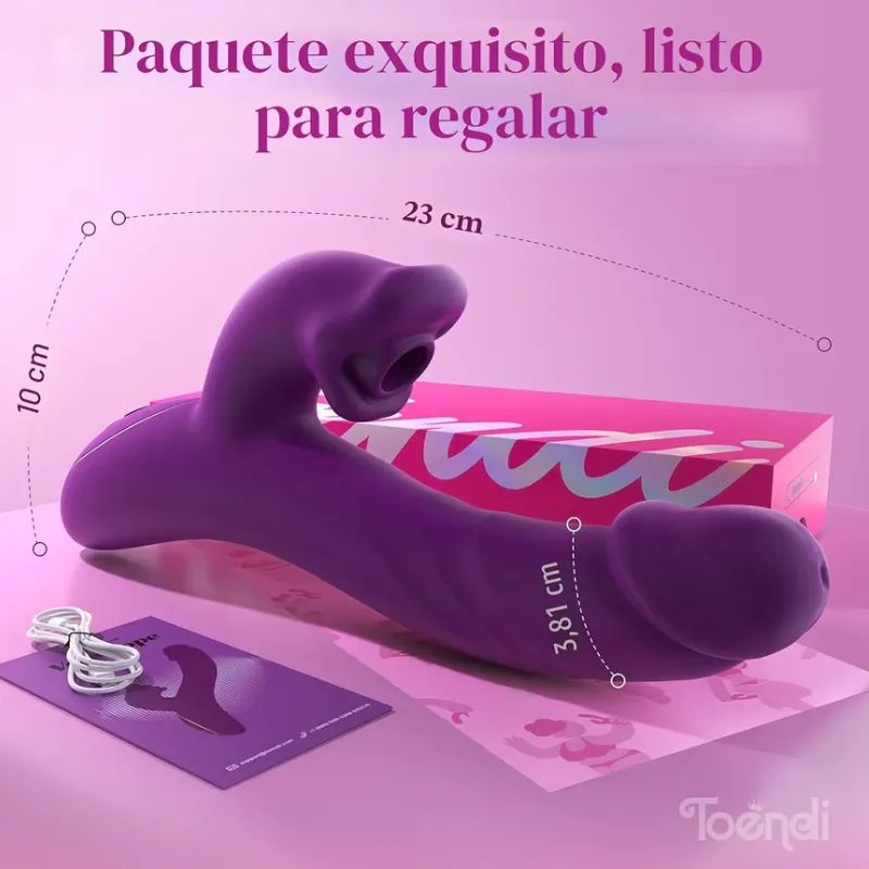 Vibrador de Succión Vanellope