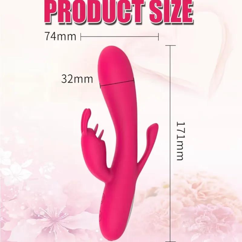 Vibrador Rose 3 en 1