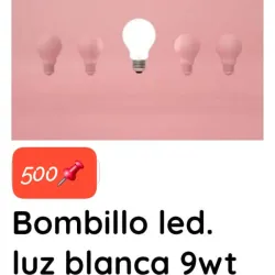 Bombillos led 9 wt