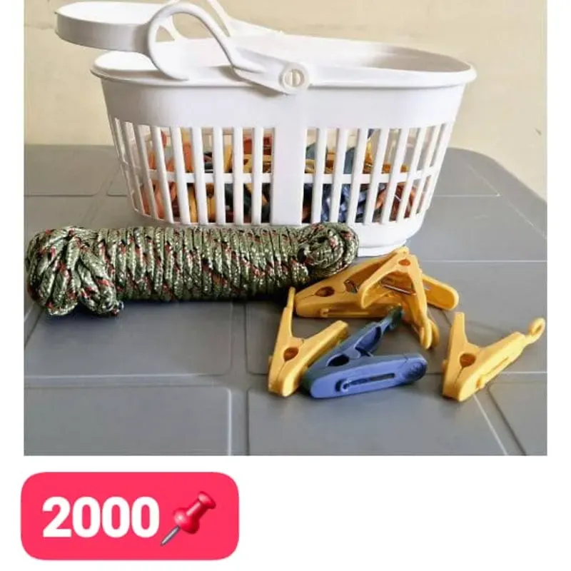 Cesta de palitos de tender 