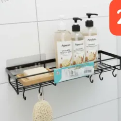 Cesta organizador metálica ,blanca 