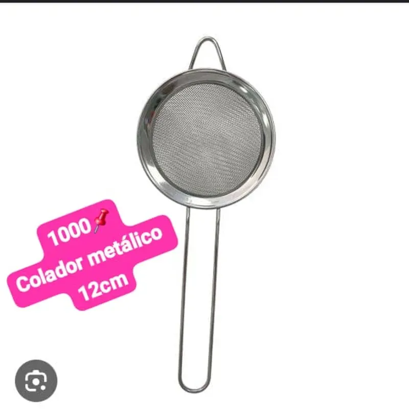 Colador metálico 