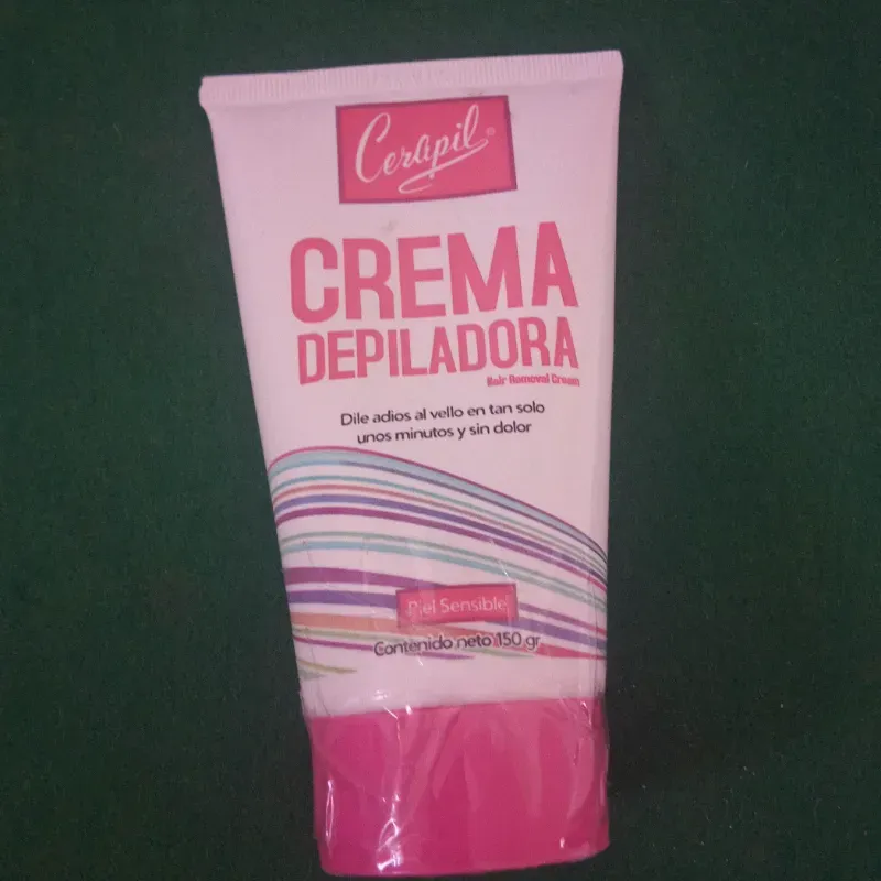 Crema depiladora 