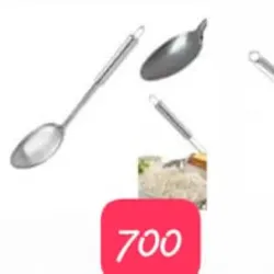 Cuchara metálica de acero 