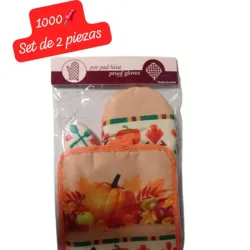 Guante con agarradera 