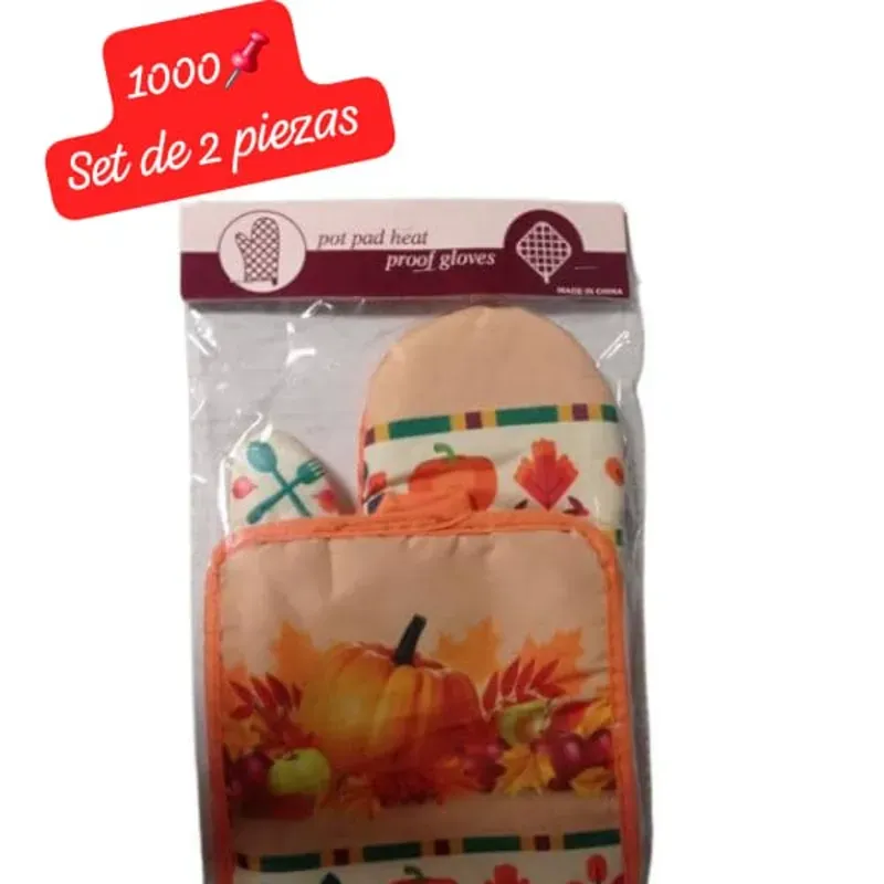 Guante con agarradera 